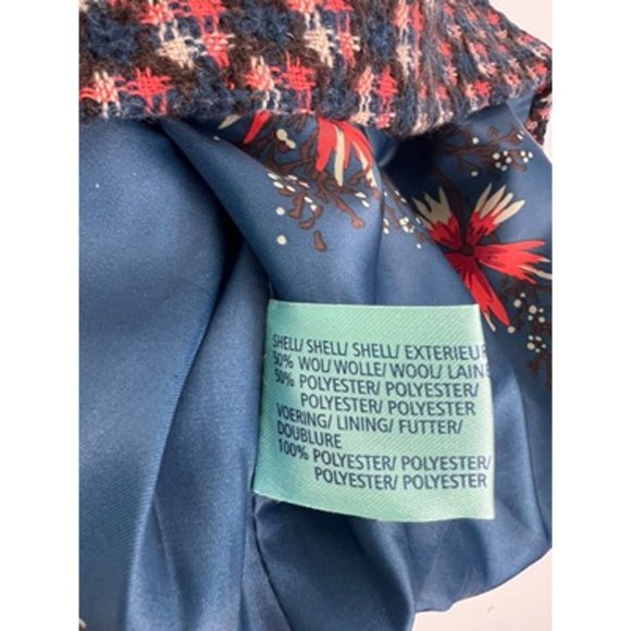 Louie Lucie Multicolor Back Zip Lined Knit Short Geometric Mini Skirt Size M - Picture 8 of 8